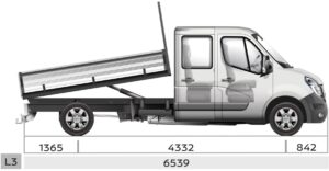 Nissan Interstar Tipper Double cab