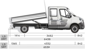 Nissan Interstar Tipper double cab Rear wheel drive