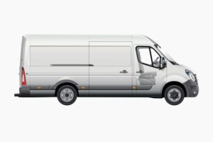 Rear wheel drive Nissan interstar panel van